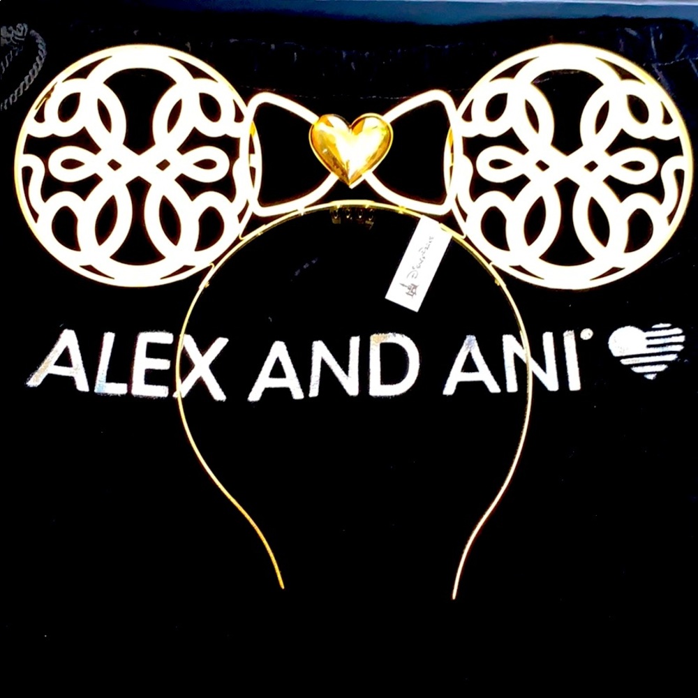 NWT Alex and Ani Disney ears Limited Release RARE